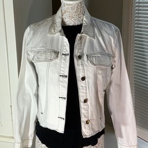 White Jean jacket